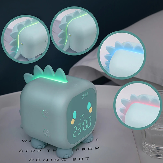 Reloj despertador Digital de dinosaurio para niños